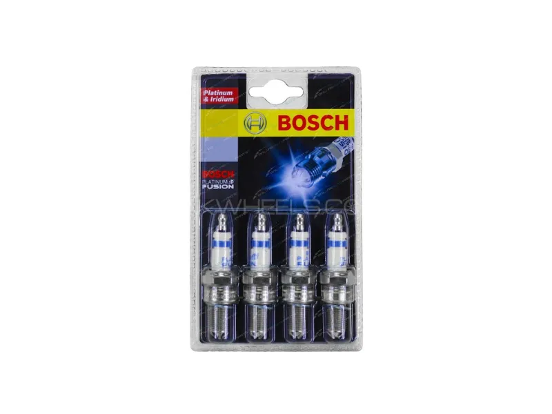Bosch Iridium Fusion Platinum Spark Plug Set of  4pcs (GERMANY) Image-1