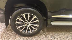 Toyota LandCruiser Prado TXL 2700cc eco/pro.
Model 2020 import April 2025
Brand New vehicle ( spotless condition )
Mileage 49000 km
Auction grade 4.5 A 
Silky black with ash white interior 
Top of the line specs,
All 7seats nappa leather 
Heated & ventilated ( air conditioning) seat 
Glass electric sunroof 
All zone climate control air conditioning 
Adapted Radar 
Active line accessed & blind spot monitor.
Adaptive cruise control 
Premium sound system with 16 speakers 
Cool box 
Full trd original body kit 
19” alloy wheels 
Crome package 
Further information please call & visit at Victory Cars jail road Lahore
