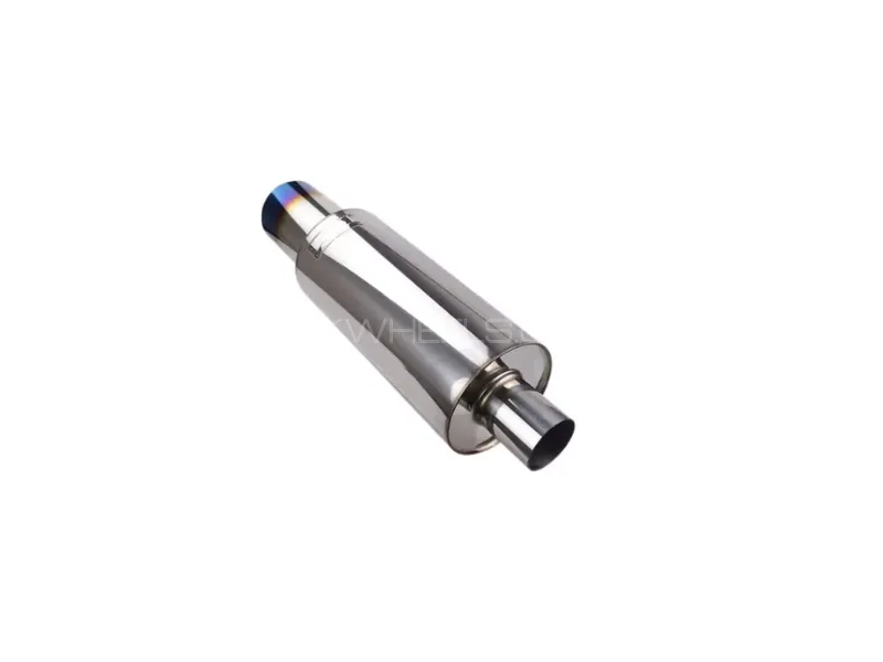Universal HKS Burn Tip Muffler - 2 inch Inlet  Image-1