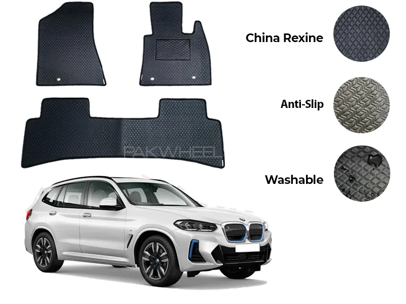 BMW IX3 China Rexine Floor Mat 5PCS - Model 2022-2025 Image-1