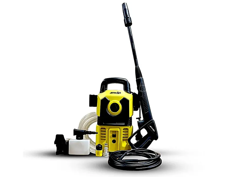Jetmac High Pressure Washer 1300 Watts - 90 Bar With Foaming Bottle  Image-1