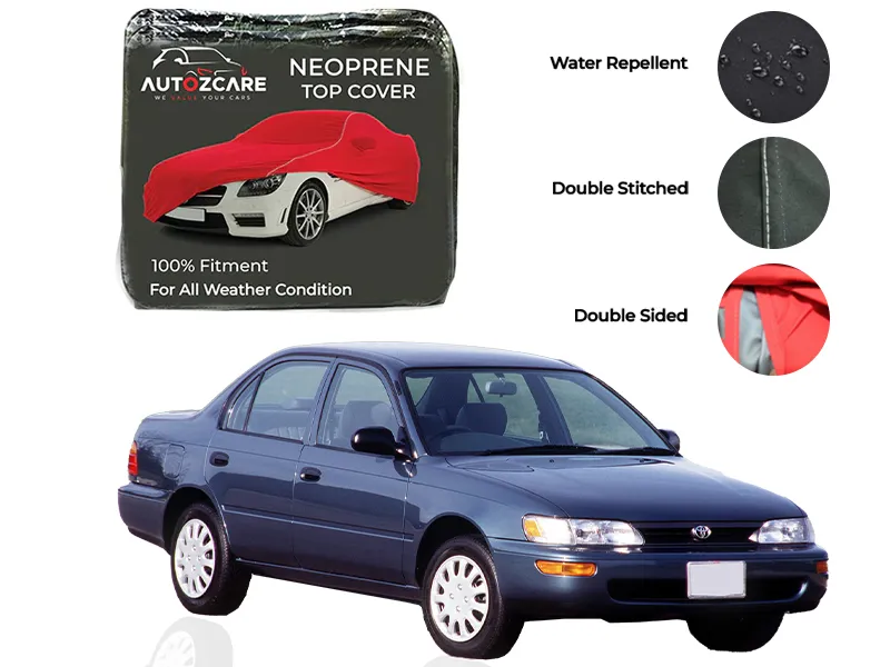 Toyota Corolla Neoprene Top Cover - Model 1987-1994 Image-1
