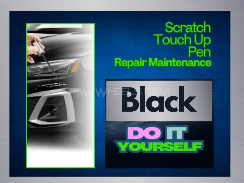 Universal Car Coat Scratch Clear Repair Paint Pen Touch Up Pen Repair Maintenance Paint Care Black Image-1