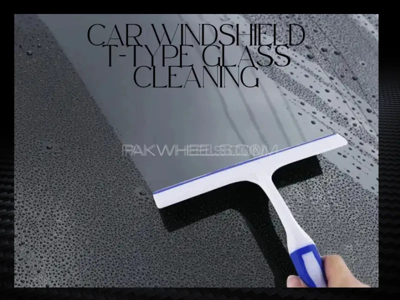 CAR Windshield T-Type Car Glass Cleaning Image-1
