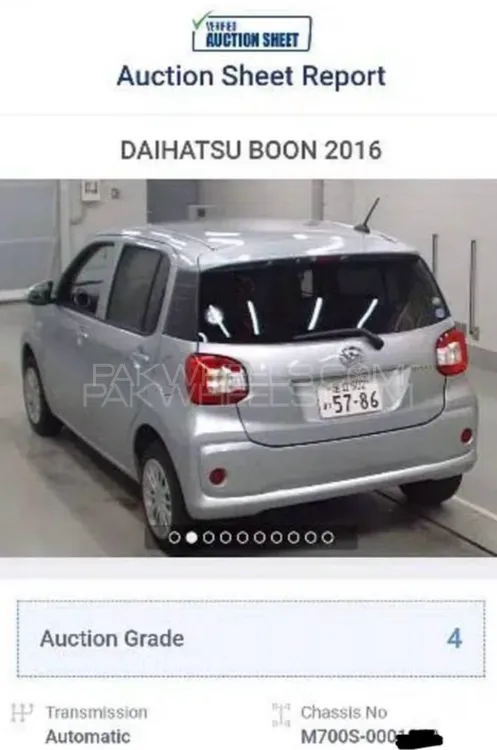 Daihatsu Boon 2016 for Sale in Peshawar Image-1