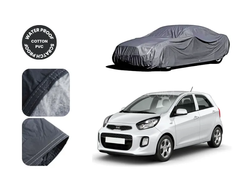 Zingfix KIA Picanto Premium Waterproof Top Cover – Dust & Scratch Protection Image-1