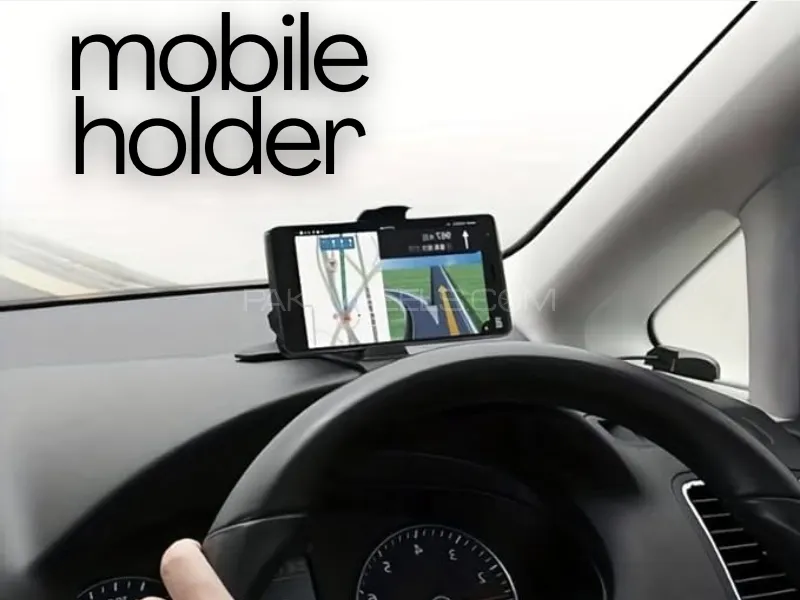 Retro Layout Automobile Dashboard Cell / Mobile Phone Mount Holder Stand Image-1