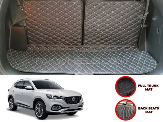 MG HS Custom Car Complete 7D Cabine Mat | Complete 7d Trunk Room Mat- Model 2020-2025 Image-1
