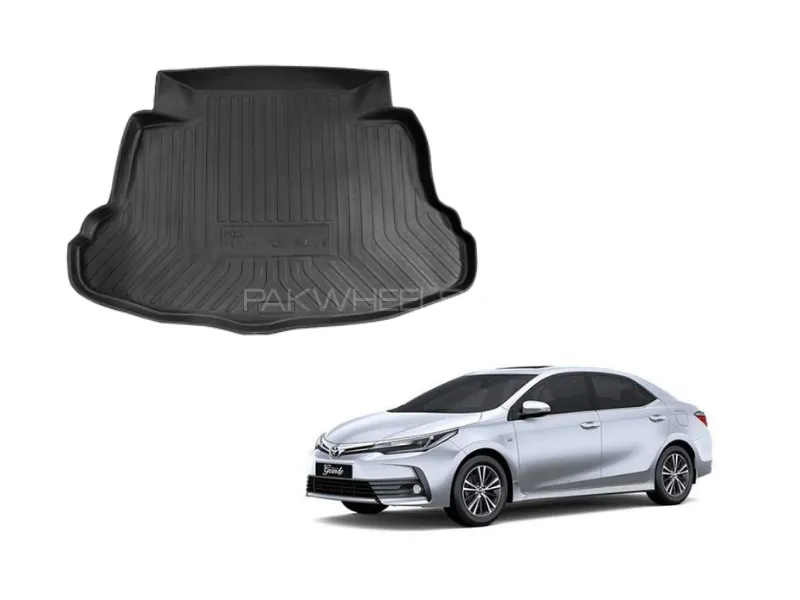 Toyota Corolla 2015-2023 Trunk Tray | PVC Liner | Trunk Protection Image-1