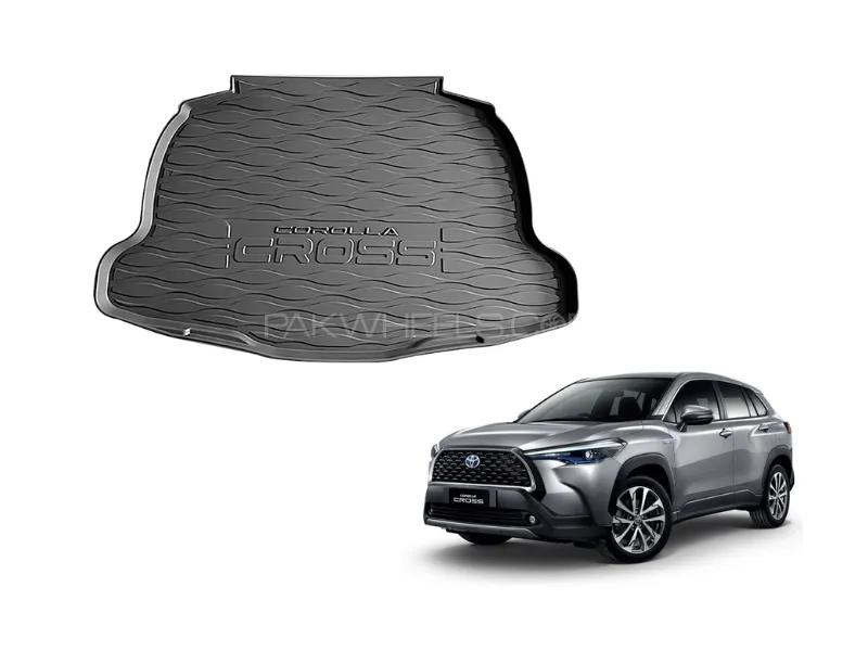 Toyota Corolla Cross Trunk Tray | PVC Liner | Trunk Protection Image-1
