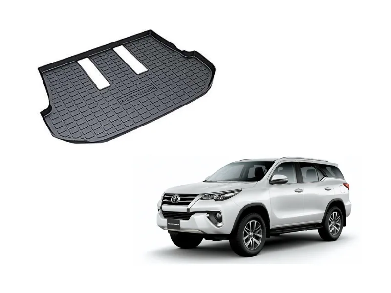 Toyota Fortuner Trunk Tray | PVC Liner | Trunk Protection Image-1