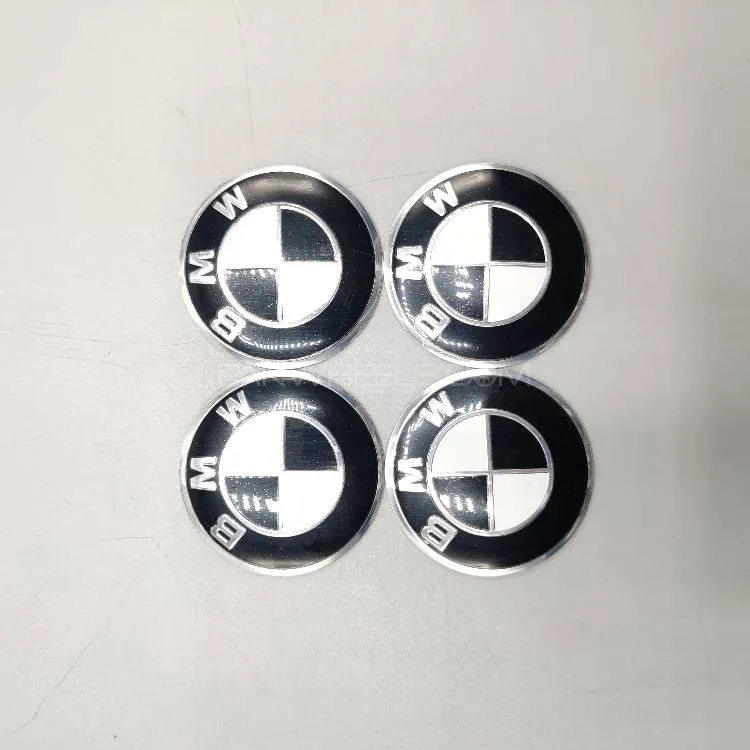 Universal 5.6mm Metal patri Wheel Logo in Premium Quality 4 Pcs Set Image-1