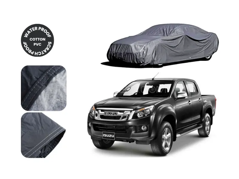 Zingfix ISUZU D MAX Premium Waterproof Top Cover – Dust & Scratch Protection Image-1