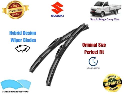 Suzuki Mega Carry Xtra Aero Design Soft Wiper Blade set - Premium Quality Suzuki Mega Carry Xtra Aero Design Soft Wiper Blade set - Premium Quality