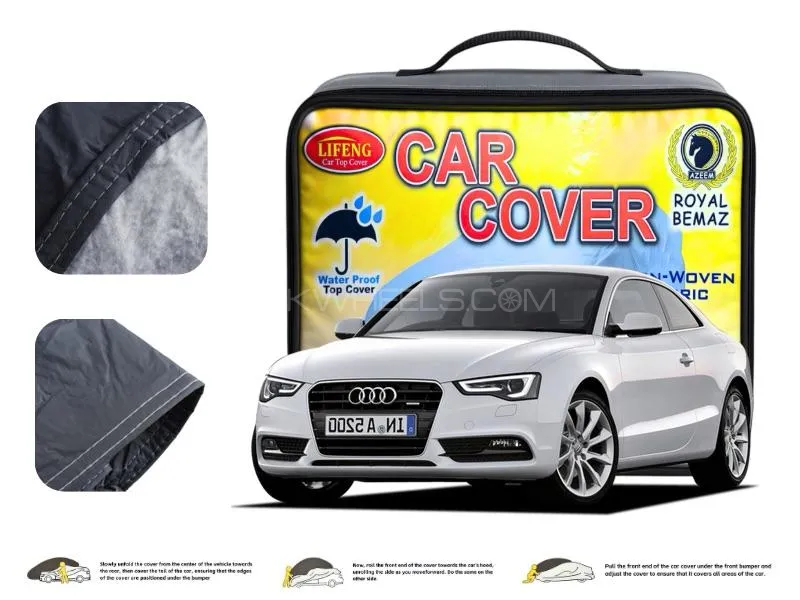 Audi A5 Double Coat PVC With Cotton Car Cover Image-1