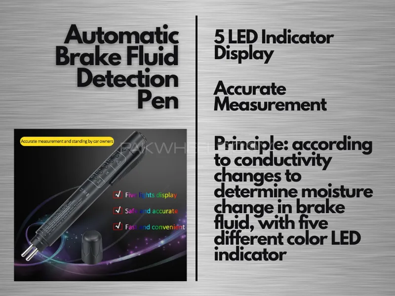 Brake Fluid Tester LED Car Vehicle Auto Automotive Testing Tool Brake Fluid Tester Pen Image-1
