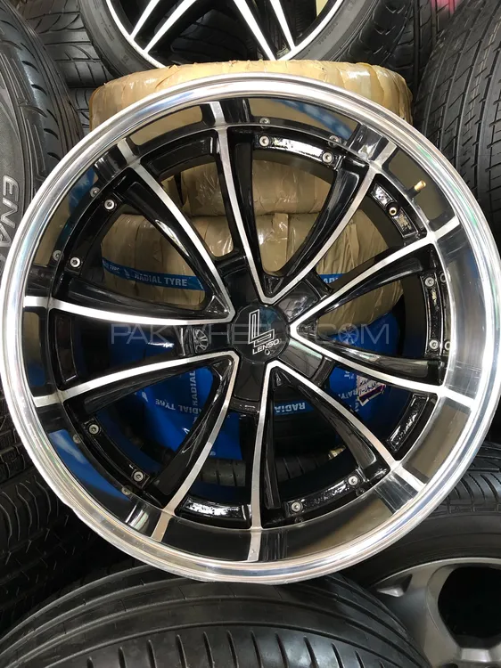 Lenso Alloy Rims | 114 PCD - 20 Size Straight  Image-1
