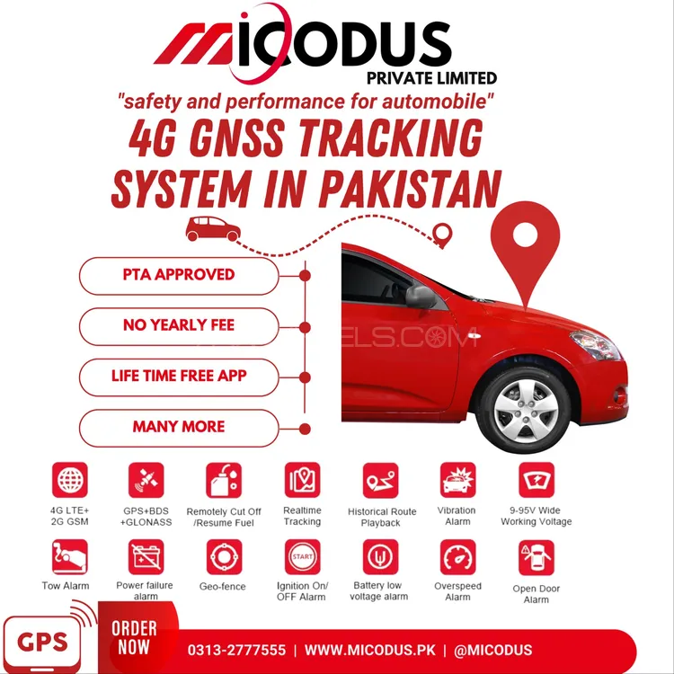 Micodus 4G GPS Tracker – One-Time Payment, Lifetime Protection!  Image-1