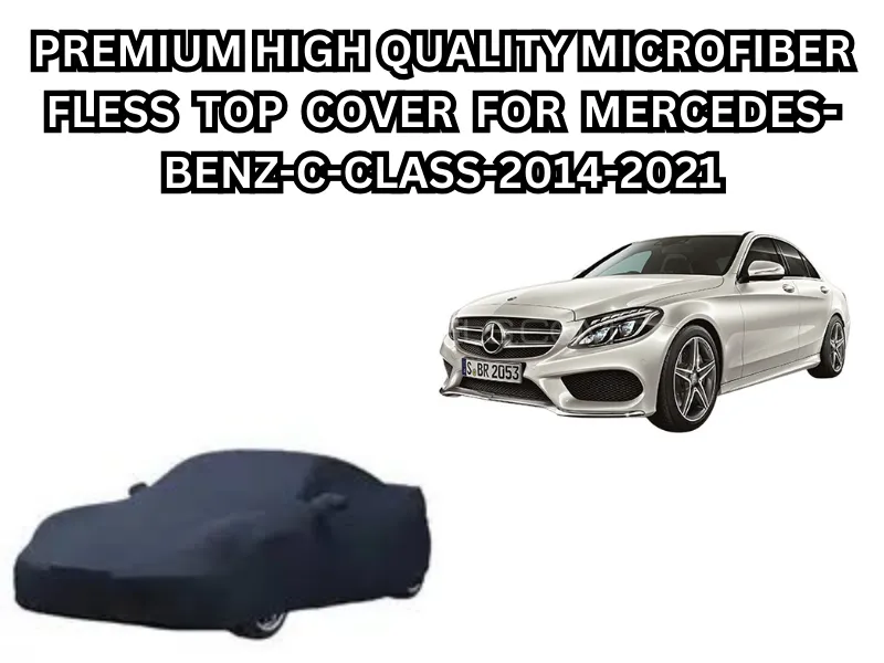 Premium High-Quality Waterproof Microfiber Fleece Top Cover for Mercedes Benz C-Class 2014-2021 Image-1