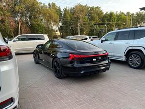 Audi etron GT 
Model: 2022 
Mileage: 4,000 km 
Reg: 2022 khi 

*PPF Coated 
*Black with truffle brown interior
*Front sports pro seats
*Front ventilated seats
*Privacy glass (dark tinted windows) 
*Interior in Nappa leather/Dinamica microfibres
*Perforated leather with honeycomb stitch 
*Bang & Olufsen 3D sound system
*Adaptive air suspension 
*Decorative inserts in Matte Carbon Twill

Calling and Visiting Hours. 

Monday to Saturday

11:00 AM to 7:00 PM