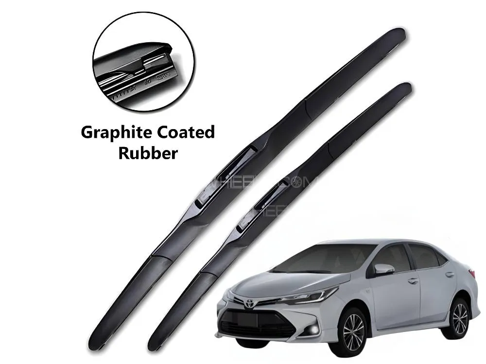 Toyota Corolla 2014-2025 Genuine OEM Hybrid Wiper Blades Pair -  Wind Wiper Pair For Toyota Corolla  Image-1
