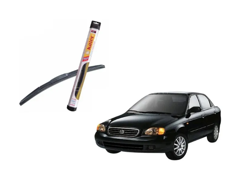Kaier 100% Rubber Wiper Blades for Suzuki Baleno | All-Weather Performance (Pair) Image-1