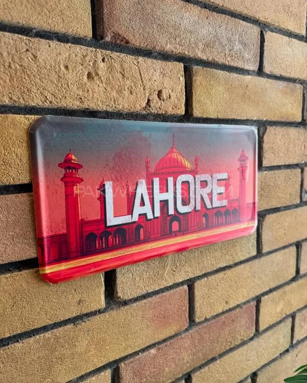 Lahore Metal Licence Plate Image-1