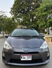 TOYOTA AQUA S PUSH START MULTI PACKAGE TOP OF THE LINE (1500cc)
Model 2013 || Registered 2016 end
Gun metallic  Color
Beige Interior 
Only Half Fender Repainted Rest 100% Full Original Paint 
88,000 km driven
Push start 
Climate control A/c
Multi Steering
Original TV back camera
100% BATTERY AND ABS  
Interior is as crispy as new 
Extremely good condition 
Just like a brand new car
EXCHANGE POSSIBLE WITH ANY CAR
 
For inspection
Available at SUPREME CARS
Plot # 151/F,Under Imam heights,Shop no.1&2, Main Khalid Bin Walid Rd, Karachi, Sindh 75400

|  Premium Cars  |  Best Prices  |  Optimum Performance | 
#supremecarsgang