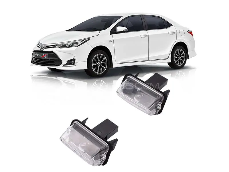Toyota Corolla Licence Plate Light Trunk Light 1pc Image-1