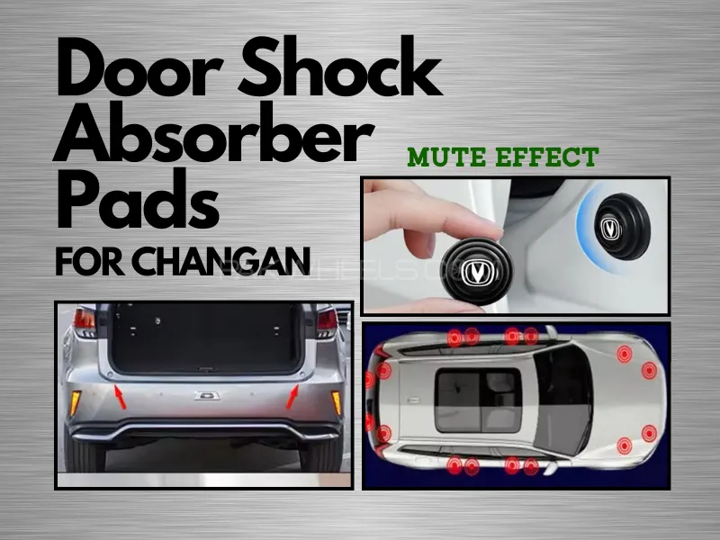 10 Pcs Door Shock Absorber Pads Buffer Bumper Pads Shock Absorption Sound Insulation Rubber Changan Image-1