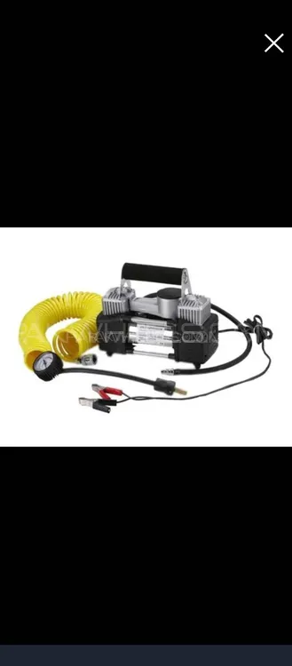 Double piston high pressure air pump Image-1