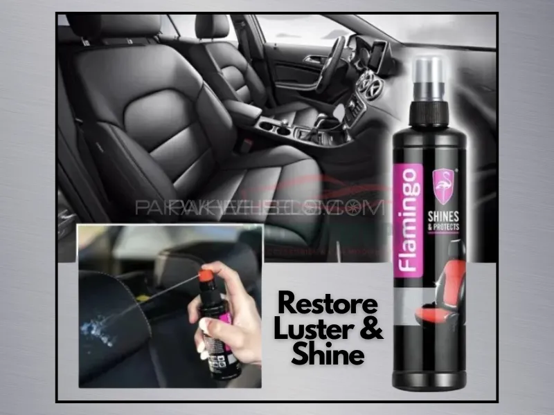 Flamingo Shine And Protect – 295ml F027 – Car Leather Protectant Image-1