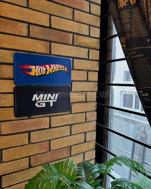 Hot Wheels + Mini GT Metal Licence Plates Bundle Image-1