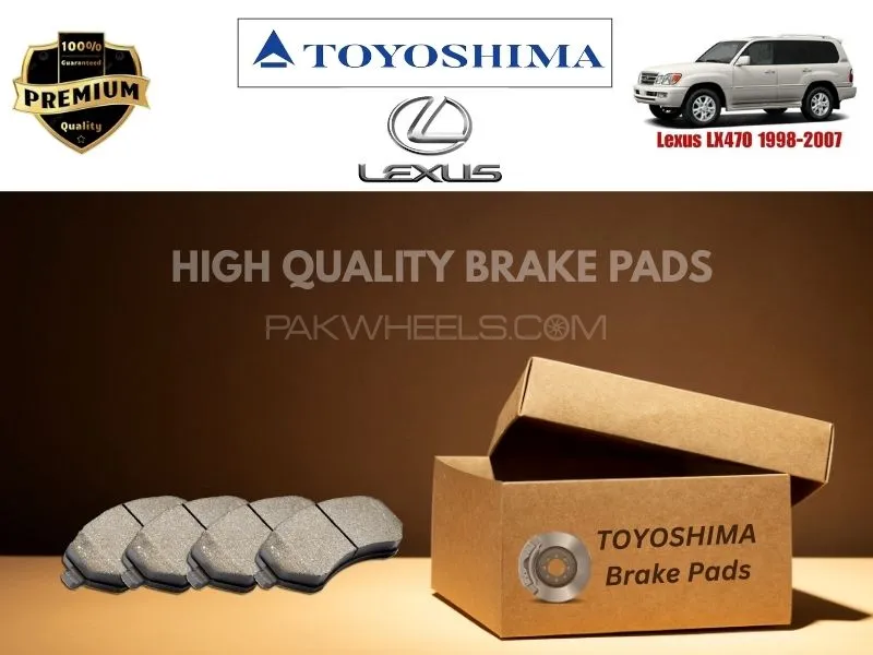 Lexus LX470 1998-2007 Front Brake Pads - High Quality Image-1