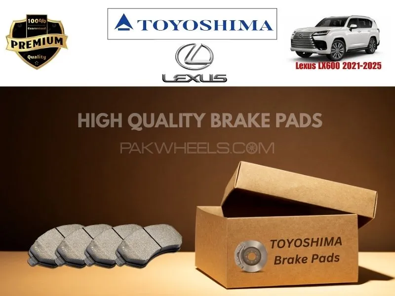 Lexus LX600 2021-2025 Front Brake Pads - High Quality Image-1