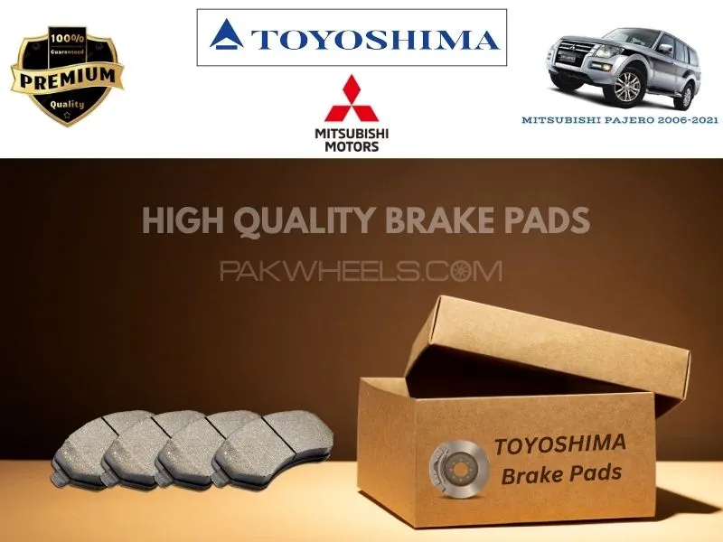 Mitsubishi Pajero 2006-2021 Front Brake Pads - High Quality Image-1