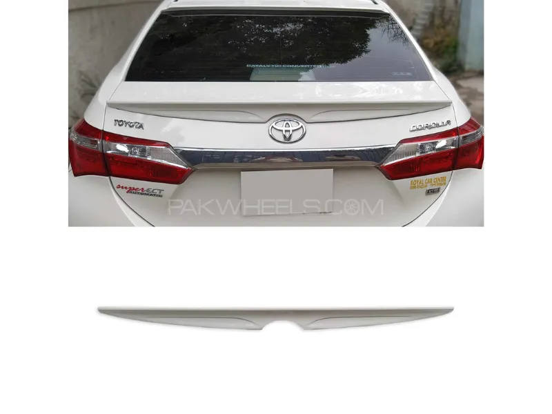 Toyota Corolla 2015–2023 Trunk Spoiler | ABS Plastic | Unpainted Image-1