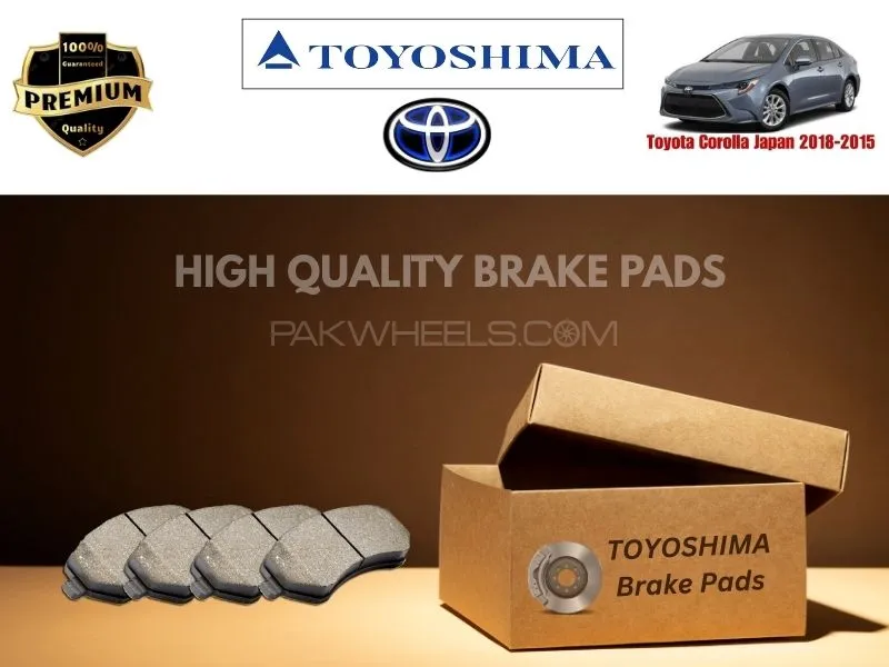 Toyota Corolla Japan 2018-2025 Toyoshima Front Brake Pads - High Quality Image-1