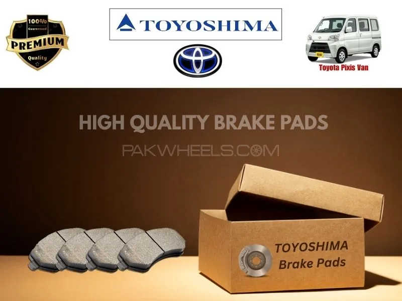 Toyota Harrier 2020-2025 Toyoshima Front Brake Pads - High Quality Image-1