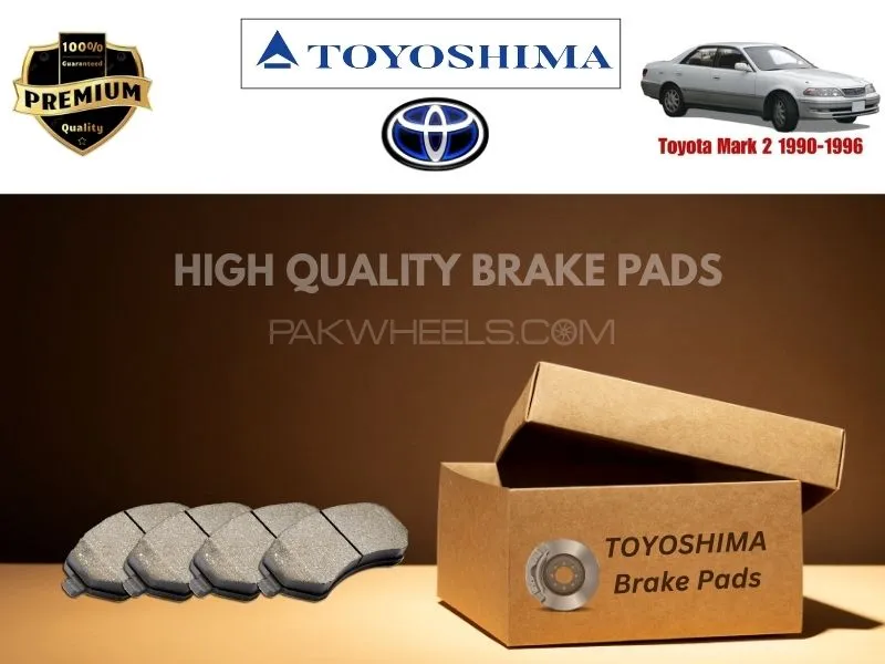 Toyota Hilux Vigo 2004-2015 Toyoshima Front Brake Pads - High Quality Image-1