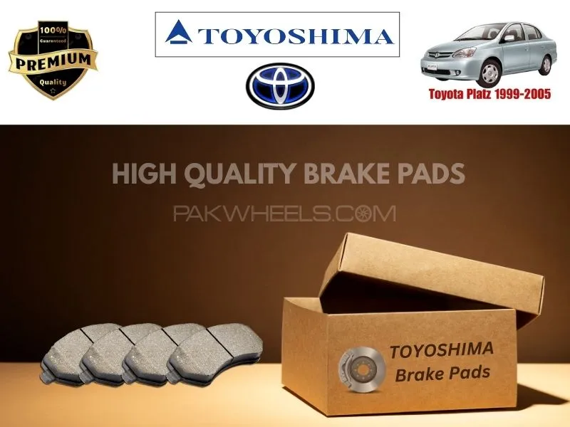 Toyota Platz 1999-2005 Toyoshima Front Brake Pads - High Quality Image-1