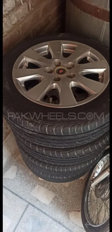 Alloy rims and tyres 195/60 R16.  Image-1