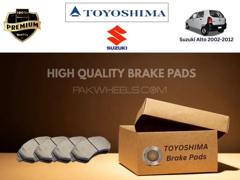 Suzuki Alto  2002-2012 Toyoshima Front Brake Pads - High Quality Image-1