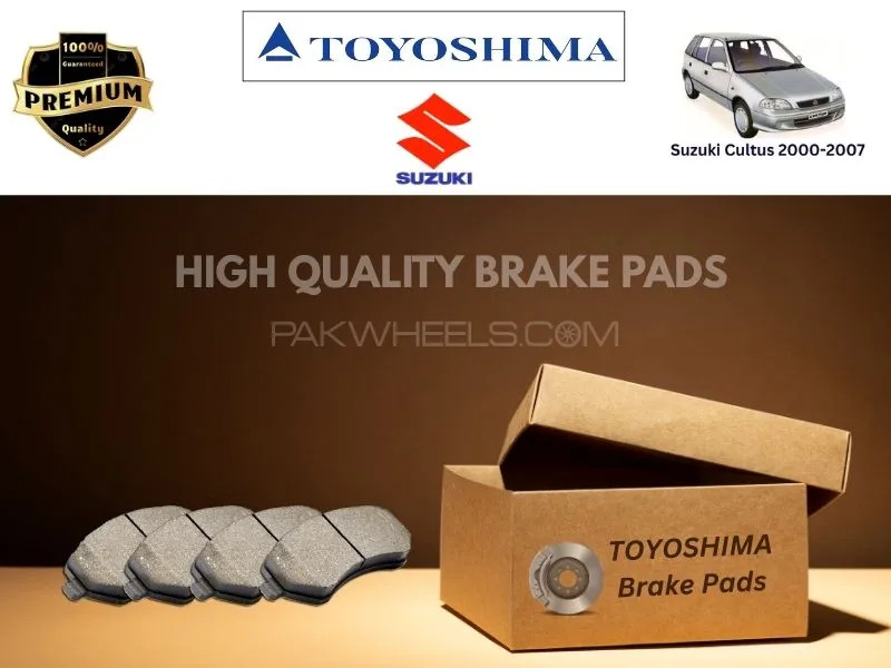 Suzuki Cultus 2000-2007 Toyoshima Front Brake Pads - High Quality Image-1