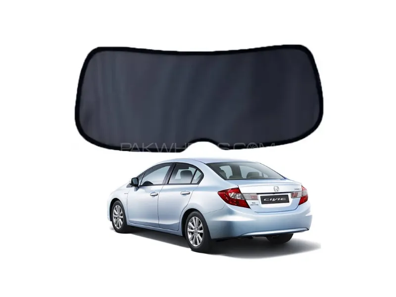 Rear Sunshade for Honda Civic 2012-2016 | Custom Fit Window Back Shade Image-1