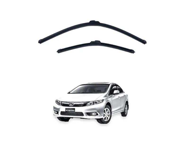 Honda Civic 2013-2016 Silicone Wiper Blades Image-1