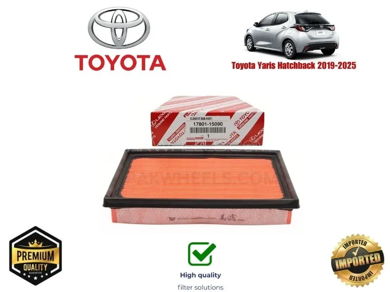 Toyota Yaris Hatchback 2019-2025 Air Filter Premium Quality Image-1