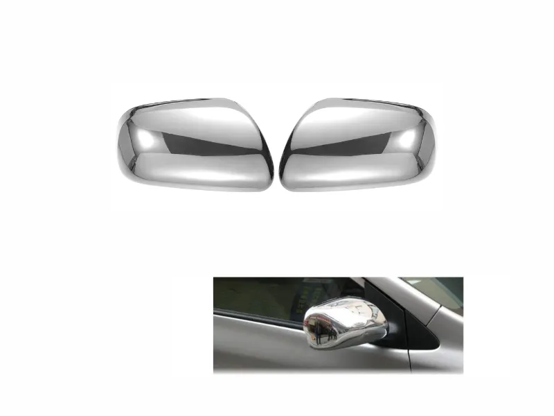 Chrome Side Mirror Covers for Toyota Corolla (2002–2008) – 2PCS Set Image-1