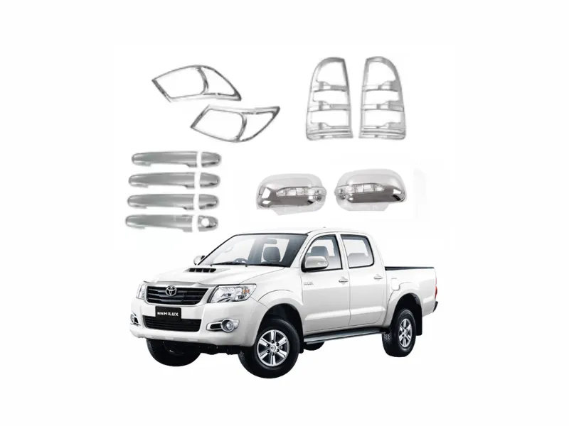 Full Chrome Exterior Kit for Toyota Vigo 2005 Image-1