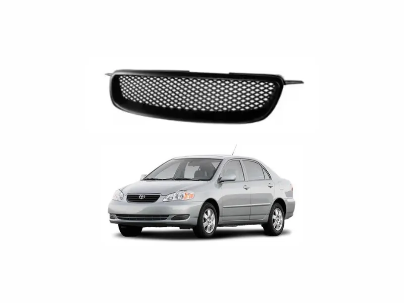 Honeycomb Front Grill for Toyota Corolla (2002–2008) Image-1